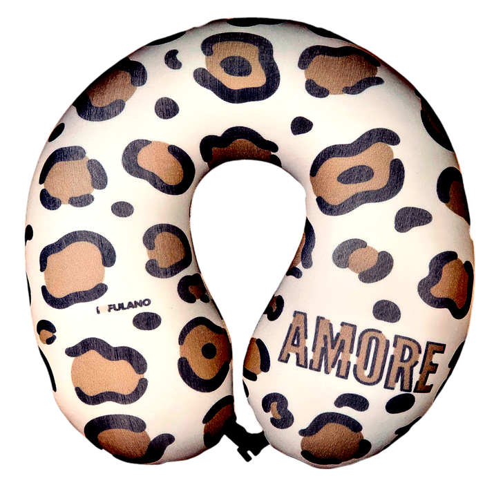 CUELLO MICROFIBRA - LEOPARDO AMORE